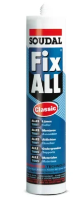 Liima- Tiivistemassa MS-Polym Musta/290ml patr.