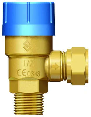 Varoventtiili messinkiä DN 15 AVP. 6 BAR