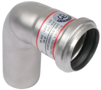 Kulmayhde BLÜCHER EUROPIPE ø40-87,5°/AISI304/EPDM