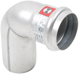 Kulmayhde BLÜCHER EUROPIPE ø50-87.5°/AISI304/EPDM
