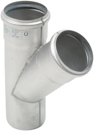 Haarayhde BLÜCHER EUROPIPE ø75- 75/45°/AISI304/EPDM