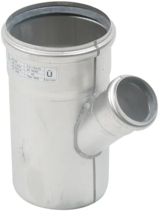 Haarayhde BLÜCHER EUROPIPE ø110- 50/45°/AISI304/EPDM