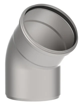 Kulmayhde BLÜCHER EUROPIPE ø200-45º/AISI316L/EPDM
