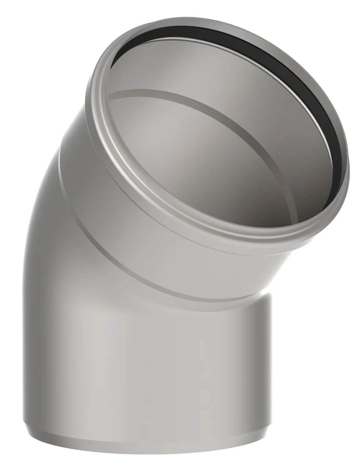 Kulmayhde BLÜCHER EUROPIPE ø200-45º/AISI316L/EPDM