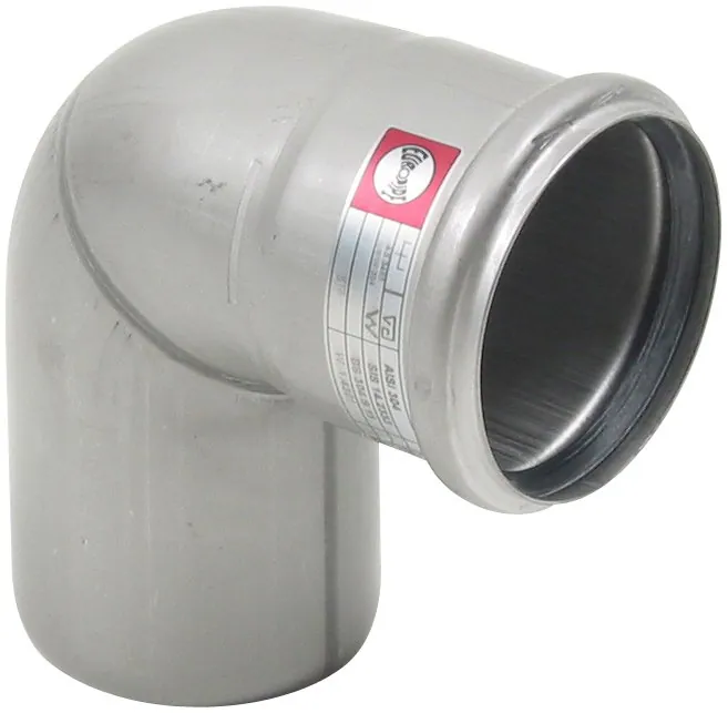 Kulmayhde BLÜCHER EUROPIPE ø75-87.5°/AISI316L/EPDM