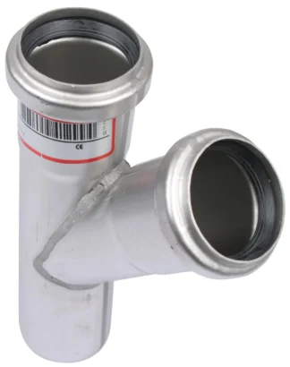 Haarayhde BLÜCHER EUROPIPE ø40-40/45°/AISI316L/EPDM