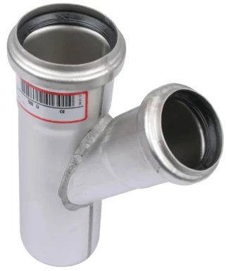 Haarayhde BLÜCHER EUROPIPE ø50-40/45°/AISI316L/EPDM