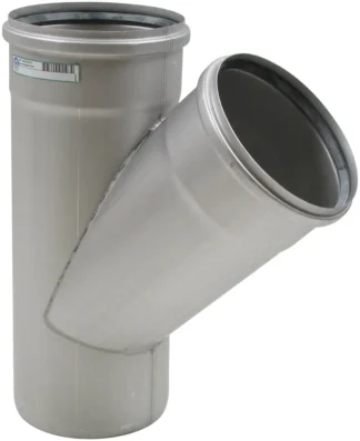 Haarayhde BLÜCHER EUROPIPE ø200-200/45°/AISI316L/EPDM