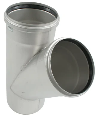 Haarayhde BLÜCHER EUROPIPE ø250/250 - 45º/AISI316L/EPDM