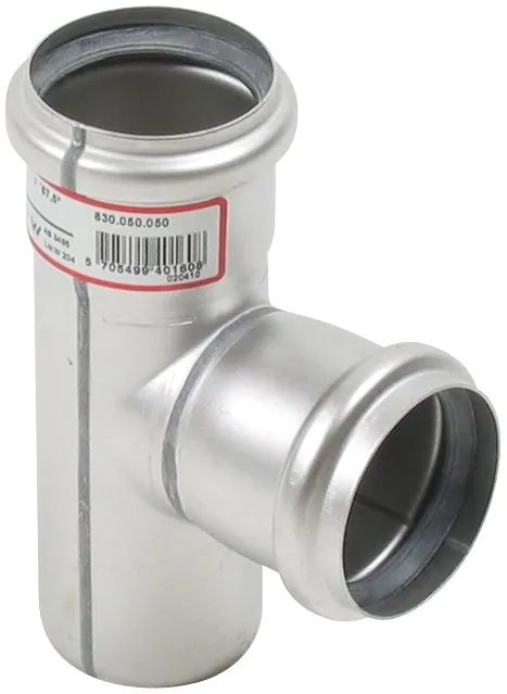 Haarayhde BLÜCHER EUROPIPE ø50-50/87.5°/AISI316L/EPDM