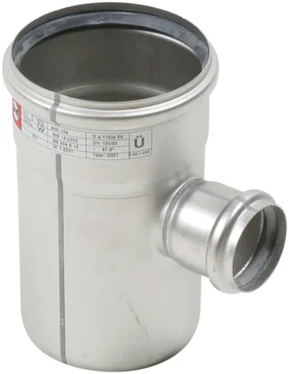 Haarayhde BLÜCHER EUROPIPE ø110-50/87.5°/AISI316L/EPDM