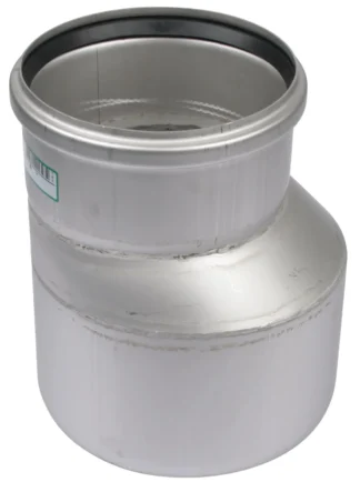 Supistusyhde epäkeskeinen BLÜCHER EUROPIPE ø160-200/AISI316L/EPDM