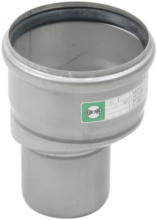 Supistusyhde epäkeskeinen BLÜCHER EUROPIPE ø110-75/AISI316L/EPDM