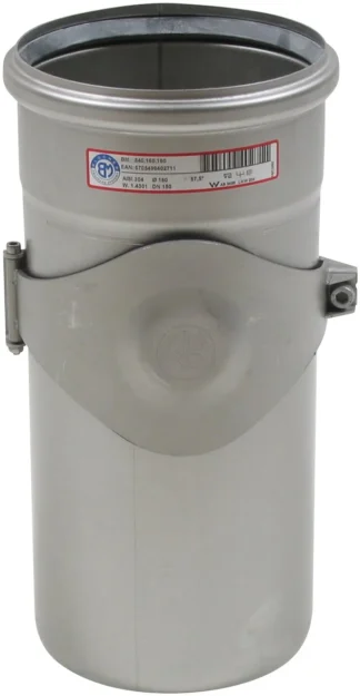 Puhdistusputki BLÜCHER EUROPIPE ø160/AISI316L/EPDM