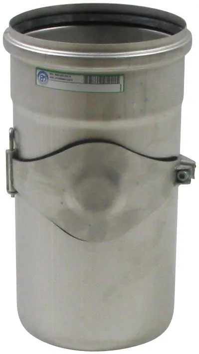 Puhdistusputki BLÜCHER EUROPIPE ø200/AISI316L/EPDM