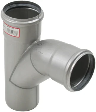 Haarayhde pyöristetty BLÜCHER EUROPIPE ø75-75/87.5°/AISI316L/EPDM