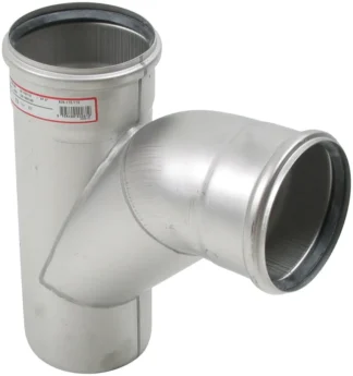 Haarayhde pyöristetty BLÜCHER EUROPIPE ø110-110/87.5°/AISI316L/EPDM