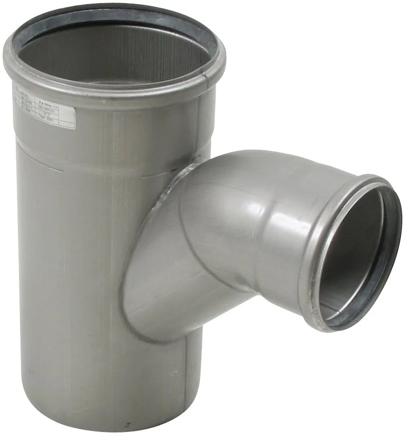 Haarayhde pyöristetty BLÜCHER EUROPIPE ø160-110/87.5°/AISI316L/EPDM