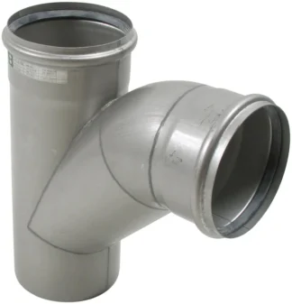 Haarayhde pyöristetty BLÜCHER EUROPIPE ø160-160/87.5°/AISI316L/EPDM