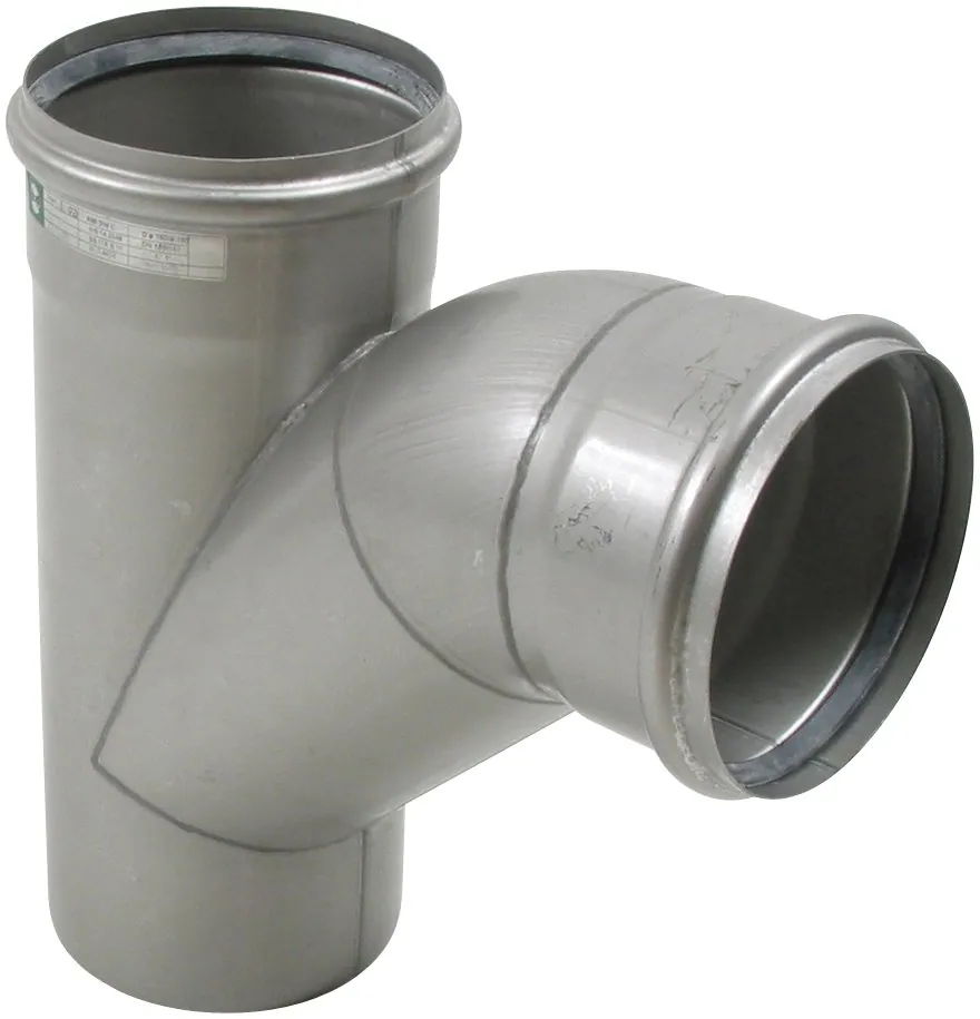 Haarayhde pyöristetty BLÜCHER EUROPIPE ø160-160/87.5°/AISI316L/EPDM