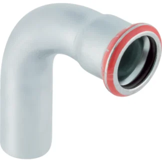 Puristuskäyrä muhvi-pisto Geberit Mapress ZnFe 90º s/u ZnFe 76,1mm