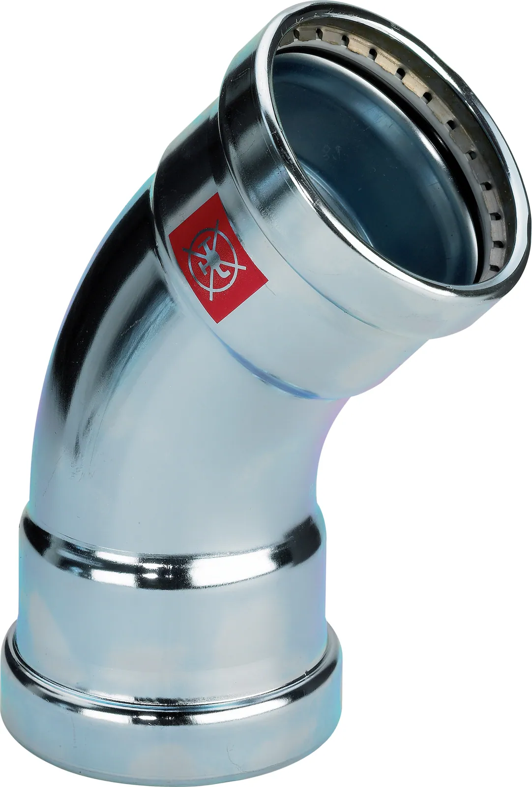 Puristuskäyrä muhvi-muhvi VIEGA PRESTABO 1126XL/DU 76.1/45AST./ZN