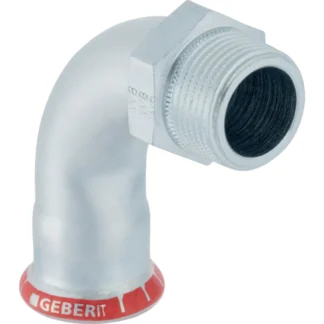 Puristuskäyrä muhvi-kierre Geberit Mapress ZnFe 90º ZnFe 12mm-3/8" uk