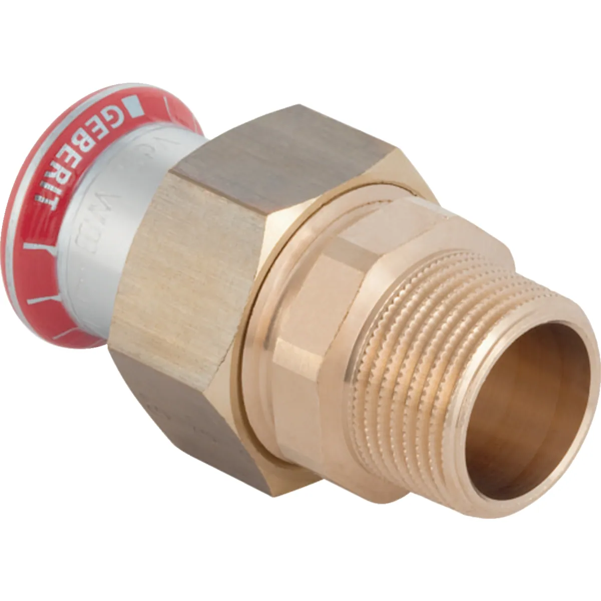 Puristusyhdistäjä muhvi-kierre Geberit Mapress ZnFe Muhvi-uk ZnFe 28mm-1"