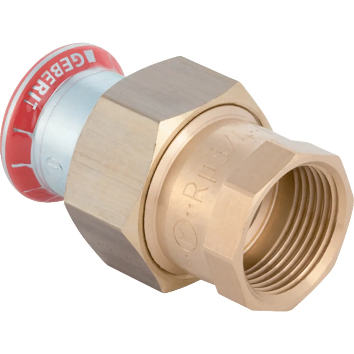 Puristusyhdistäjä muhvi-kierre Geberit Mapress ZnFe Muhvi-sk ZnFe 22mm-1"