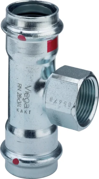 Puristus T-haara muhvi-kierre VIEGA PRESTABO 1117.2/DU 28-R1/2SK-28/ZN