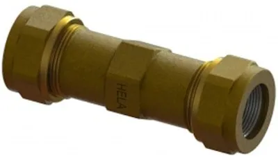 Teräsputkiliitin HELA R 3/4" jatkoliitin