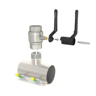 Istukka ilman takaiskuvent. Tigerholm Series NoTap BIG 75-82(DN65/CU76.1)