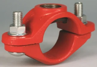 Kierreporasatula matala Victaulic S/912 Low Profile Sp C912/033x021 RED E-A MET BSPP