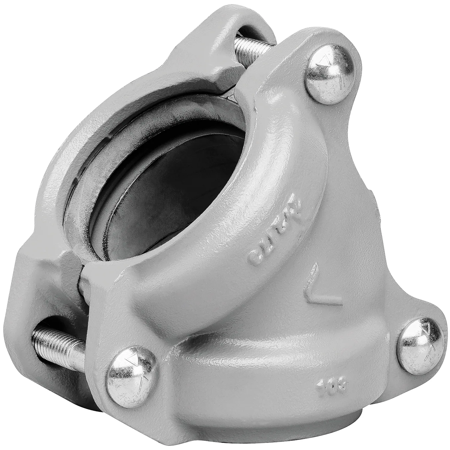 Kulma asennusvalmis Victaulic FIRELOCK 45° ELBOW - F103/ 076 ELL45 GLV E-A MET