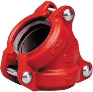 Kulma asennusvalmis Victaulic FIRELOCK 45° ELBOW - F103/ 048 ELL45 RED E-A MET