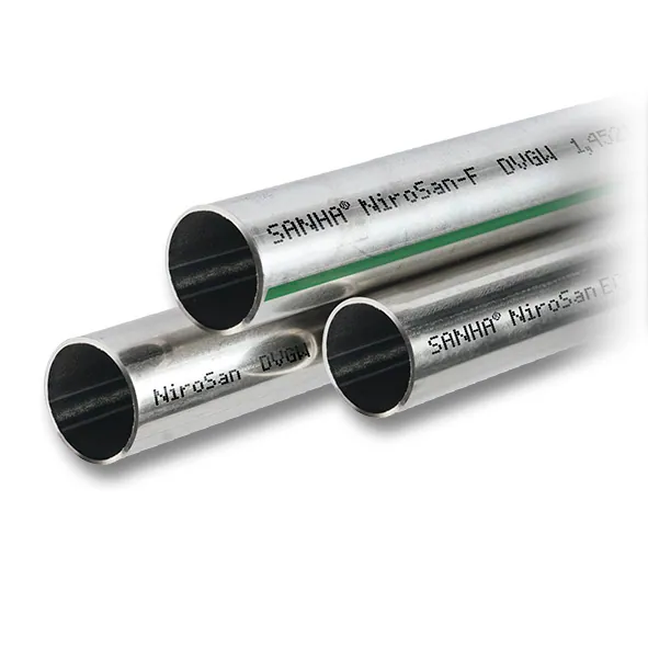 Teräsputki hitsattu aisi316L SANHA NIROSAN 9500 NIROSAN 9500/D 22X1.2/3M