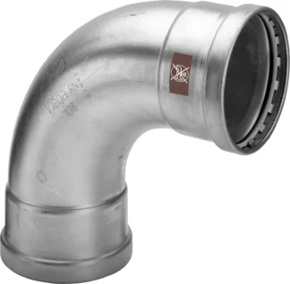 Puristuskäyrä muhvi-muhvi VIEGA TEMPONOX RST 1716XL/76,1/90º