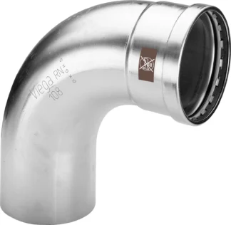 Puristuskäyrä muhvi-pisto VIEGA TEMPONOX RST 1716.1XL/88,9/90º