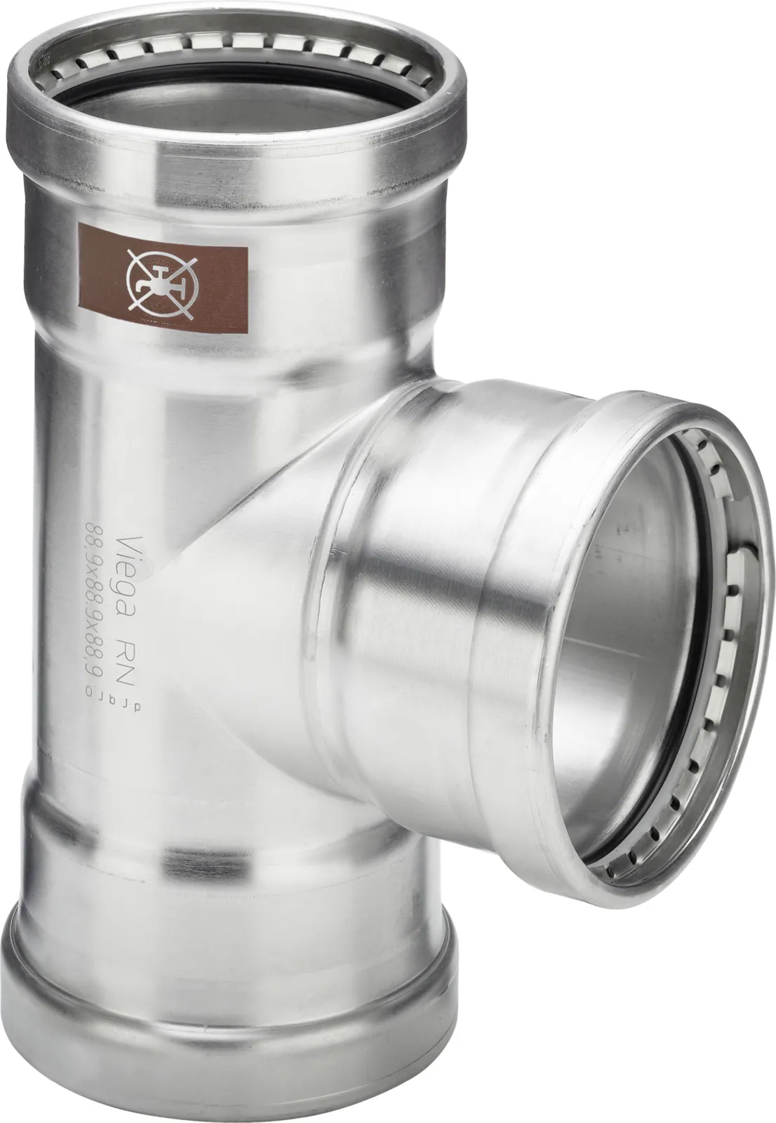Puristus T-haara VIEGA TEMPONOX RST 1718XL/88,9X35X88,9