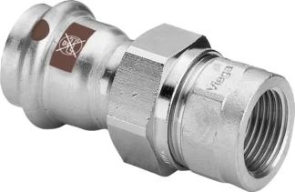 Puristusyhdistäjä muhvi-kierre VIEGA TEMPONOX RST 1762/35X11/4SK