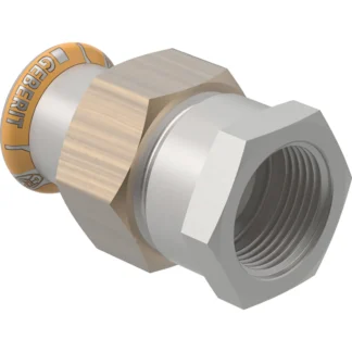 Puristusyhdistäjä muhvi-kierre Geberit Mapress Therm Muhvi-sk Therm 42mm-1 1/2"