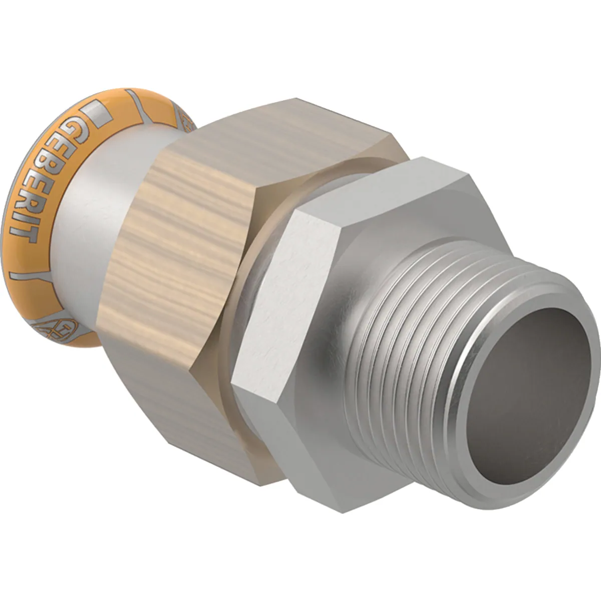 Puristusyhdistäjä muhvi-kierre Geberit Mapress Therm Muhvi-uk Therm 42mm-1 1/2"