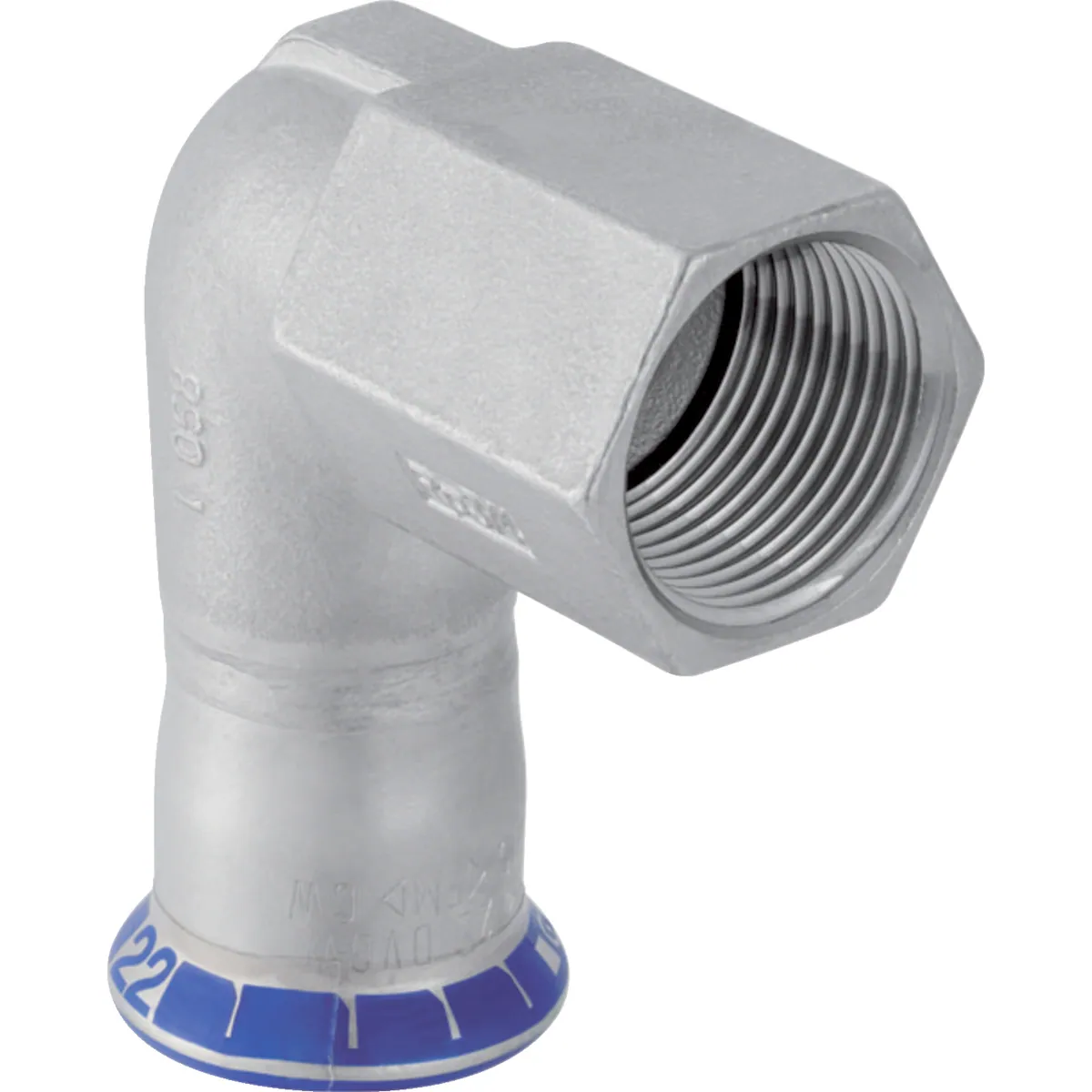 Puristuskulma muhvi-kierre Geberit Mapress Hst 90º Hst 22mm-3/4" sk
