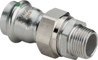 Puristusyhdistäjä muhvi-kierre VIEGA SANPRESS INOX HST 2365/DU 35/R 11/4UK