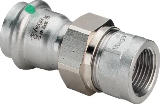 Puristusyhdistäjä muhvi-kierre VIEGA SANPRESS INOX HST 2362/DU 22/R 1SK