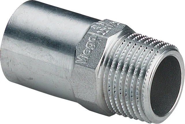 Puristusliitin pisto-kierre VIEGA SANPRESS INOX 2311.1/DU 22/R 1/2UK