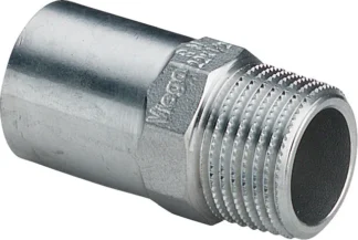 Puristusliitin pisto-kierre VIEGA SANPRESS INOX 2311.1/DU 28/R 1UK