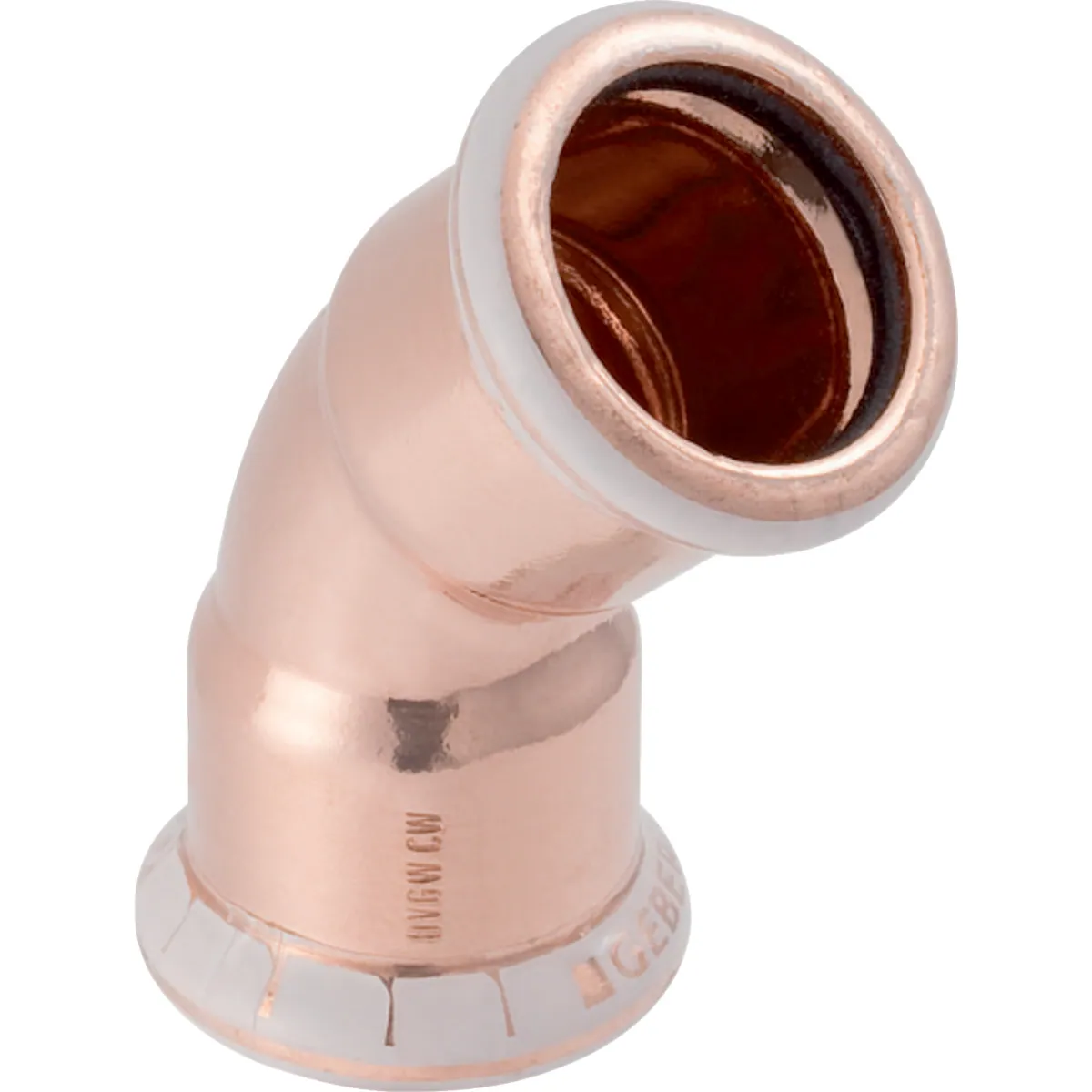 Puristuskäyrä muhvi-muhvi Geberit Mapress Cu 45º s/s Cu 15mm