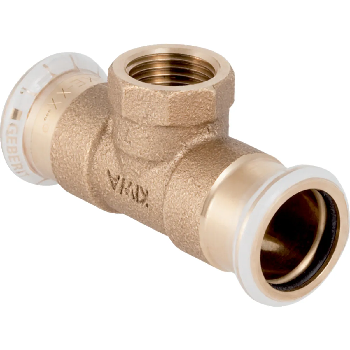 Puristus T-haara muhvi-kierre Geberit Mapress Cu Sk Cu 15mm-1/2"-15mm