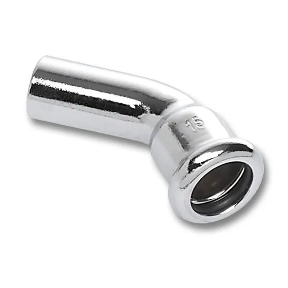 Puristuskäyrä muhvi-pisto SANHA SANHA-PRESS Chrome 16040/D18/45AST./KROM